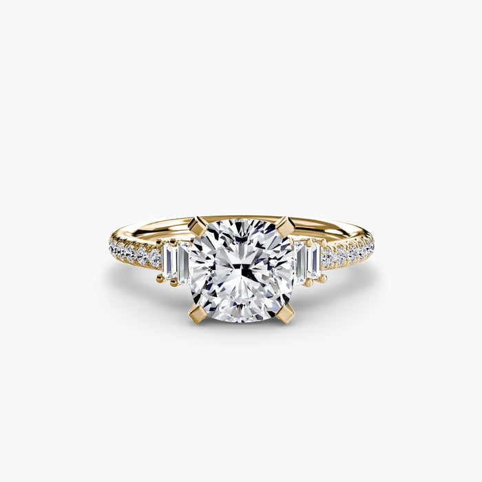 Solitaire with Pavé 4 - MIMUKA