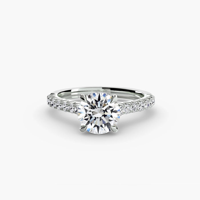 Solitaire with Pavé 5 - MIMUKA