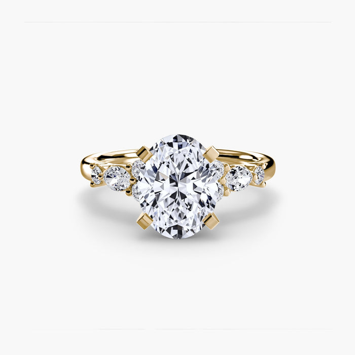 The Floral Accent Solitaire - MIMUKA