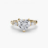 The Floral Accent Solitaire - MIMUKA
