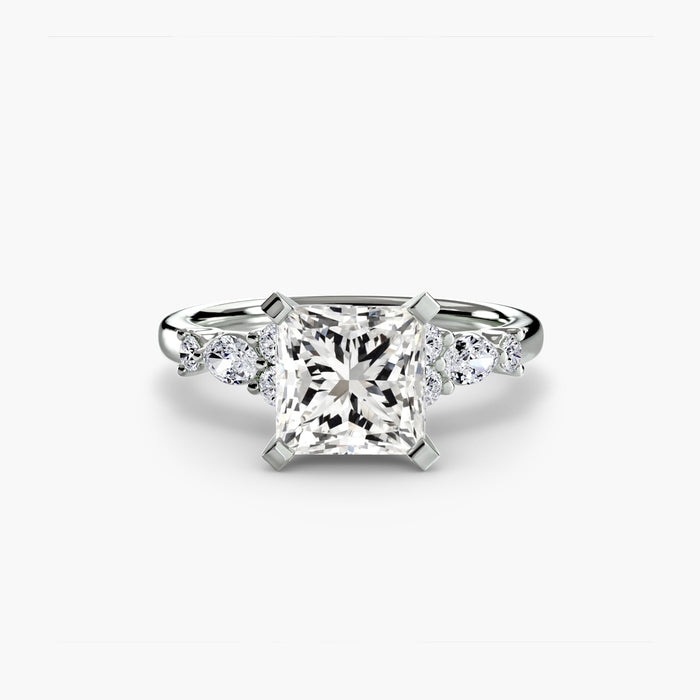 The Floral Accent Solitaire - MIMUKA