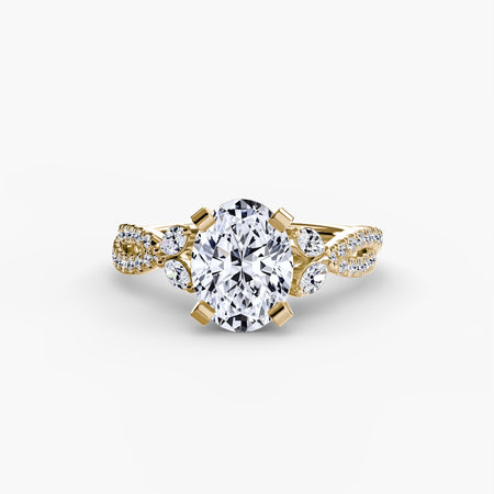 The Twist Pavé Ring - MIMUKA