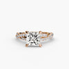The Twisted Pavé Solitaire - MIMUKA
