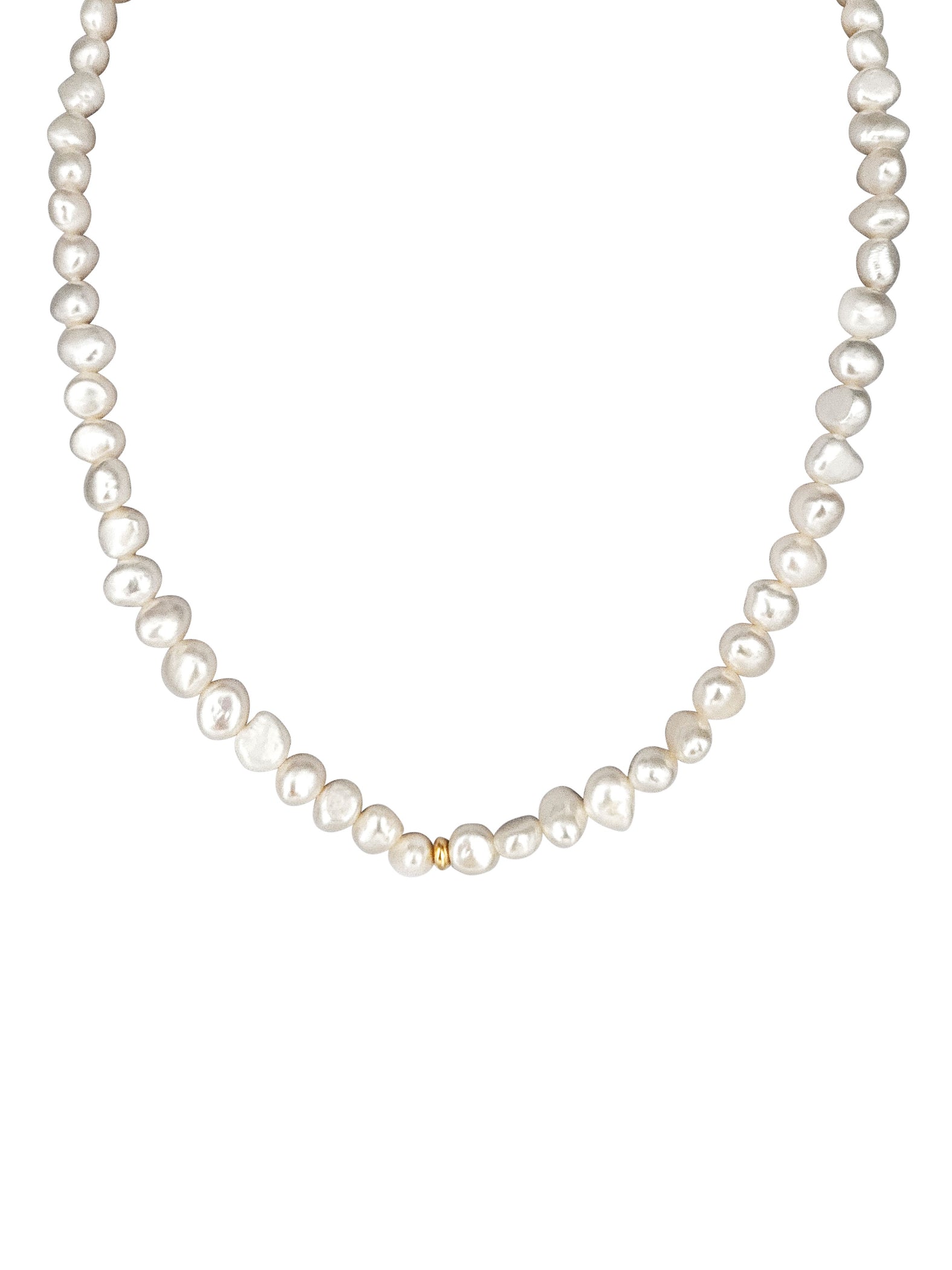 Cultured Pearls 7-8 mm Baroque shape AAA 18K Gold | The South Sea Pearl