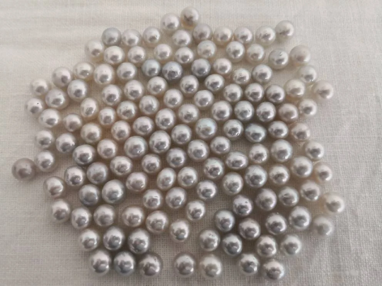 Loose White South Sea Pearls 10-11 mm White Color, High Luster -  The South Sea Pearl
