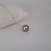 Tahiti Pearl 14 mm Round, 18K Solid Gold |  The South Sea Pearl |  The South Sea Pearl