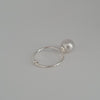 White South Sea Pearl 9 mm Ring Solitaire |  The South Sea Pearl |  The South Sea Pearl