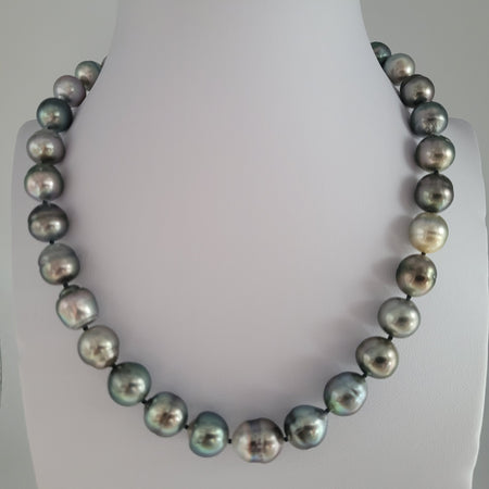 Tahiti Pearls Natural Multicolor 10-11 mm |  The South Sea Pearl |  The South Sea Pearl