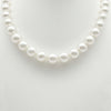 White Color South Sea Pearls Necklace 10-12.80 mm, High Luster, 18 Karat Solid Gold Clasp |  The South Sea Pearl |  The South Sea Pearl