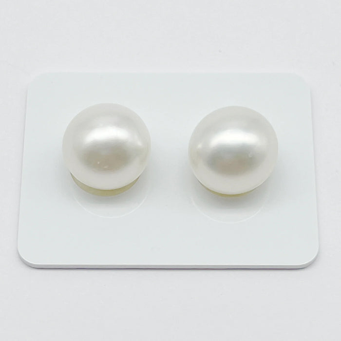 White South Sea Pearl 11 mm Matched Pair High Luster A Quality |  The South Sea Pearl |  The South Sea Pearl