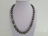 Tahitian Pearl Necklace  9-10 mm Natural Color and High Luster, 18 Karat Solid Yellow Gold Clasp - Only at  The South Sea Pearl