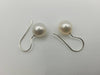 Dangle Pearl Earrings white Color 9-10 mm Earrings - Only at  The South Sea Pearl