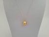 A Deep Golden Natural Color South Sea Pearl 13.30 mm 18 Karat Solid Gold Pendant Necklace -  The South Sea Pearl