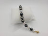 A South Sea Pearls & Tahiti Bracelet 18 Karat Solid Gold - The South Sea Pearl