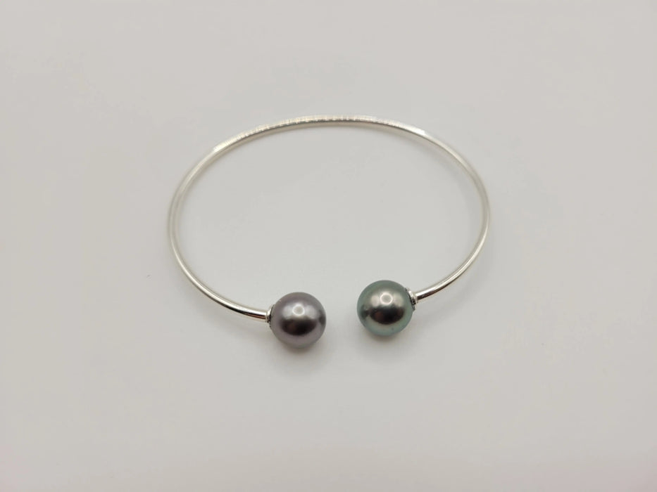 Tahiti Pearls 9-10 mm  AAA Round  Shape Bangle - Only at  The South Sea Pearl