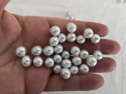 Loose White South Sea Pearls 10-11 mm White Color, High Luster (Pinctada maxima) - The South Sea Pearl