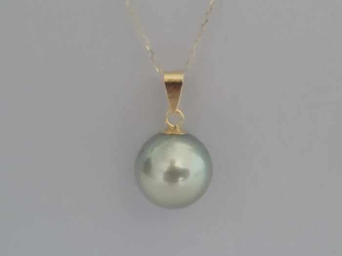 Floating Tahitian Pearl Pendant