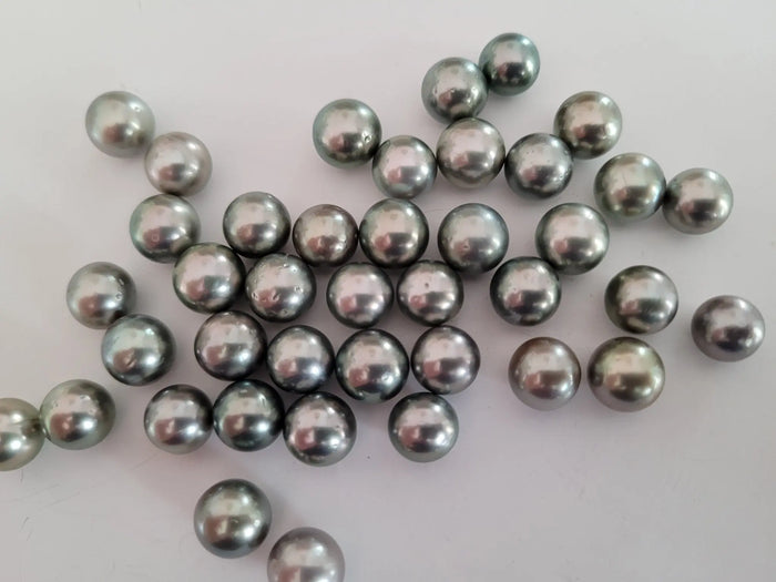 9Mm Peacock Tahitian Loose Pearls