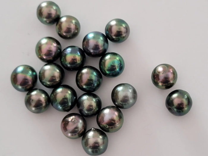 10Mm Peacock Tahitian Loose Pearls