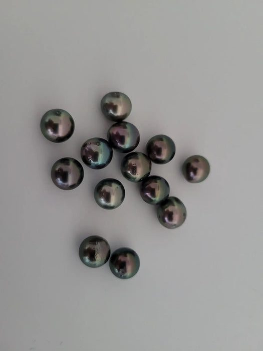 Wholesale Lot Tahiti Pearls 9-10 mm Natural Peacock Color - Only at  The South Sea Pearl