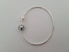 Bangle of Tahiti Pearl & White South Sea Pearl 9-10 mm - Only at  The South Sea Pearl