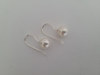 Dangle South Sea Pearl Earrings, of 9 mm & 925 Sterling Silver, French Hook Earrings A -  The South Sea Pearl