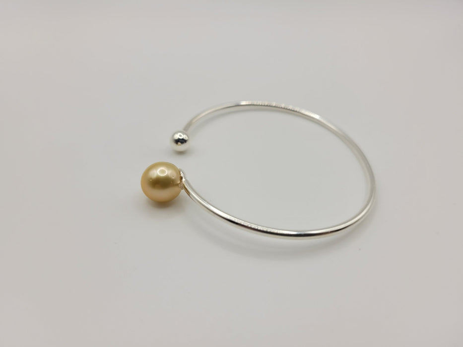 Golden South Sea Pearl Bangle - Only at  The South Sea Pearl