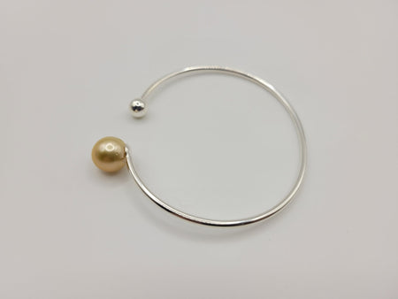 Golden South Sea Pearl Bangle - Only at  The South Sea Pearl