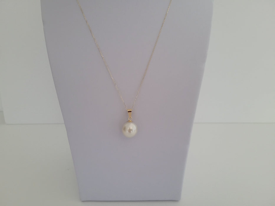 South Sea Pearl 13x12 mm Tear-Drop White Color - Only at  The South Sea Pearl