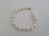 South Sea Pearl Bracelet, White Color - 9-11 mm 18 Karat Gold - Only at  The South Sea Pearl