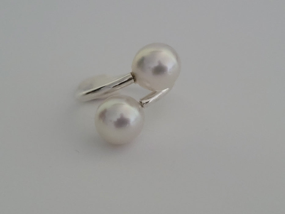 South Sea Pearl Ring 9-10 mm White Color - Only at  The South Sea Pearl