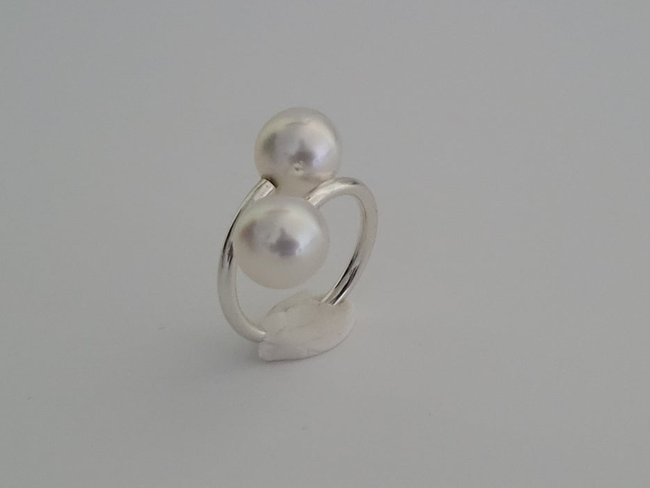 South Sea Pearl Ring 9-10 mm White Color - Only at  The South Sea Pearl