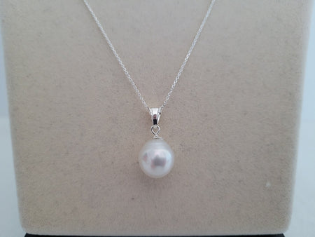 South Sea Pearl White Color, 13 x 11 mm Tear-Drop - Only at  The South Sea Pearl