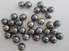 Tahiti Pearls 10 mm Semi-Round, High Luster, Wholesale Lot of 32 pieces - Only at  The South Sea Pearl