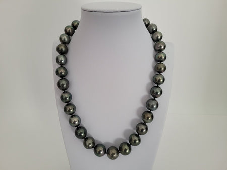 Tahiti Pearls 12-15 mm Natural Dark Color and High Luster - Only at  The South Sea Pearl