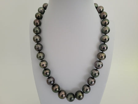 Tahiti Pearls 12-15 mm Natural Dark Color and High Luster - Only at  The South Sea Pearl