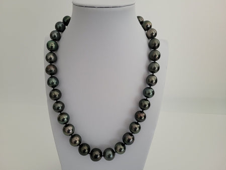 Tahiti Pearls 12-15 mm Natural Dark Color and High Luster - Only at  The South Sea Pearl