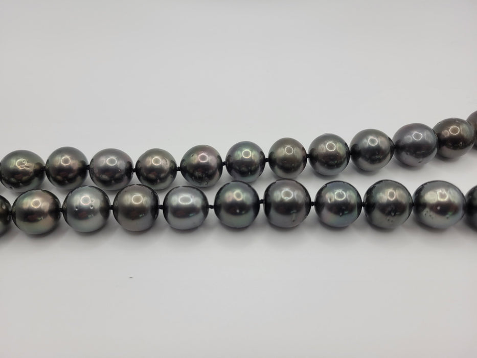 Tahiti Pearls 12-15 mm Natural Dark Color and High Luster - Only at  The South Sea Pearl