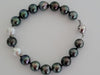 Tahiti Pearls 9-10 mm Dark Color and White South Sea Pearls - Only at  The South Sea Pearl