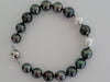 Tahiti Pearls 9-10 mm Dark Color and White South Sea Pearls - Only at  The South Sea Pearl