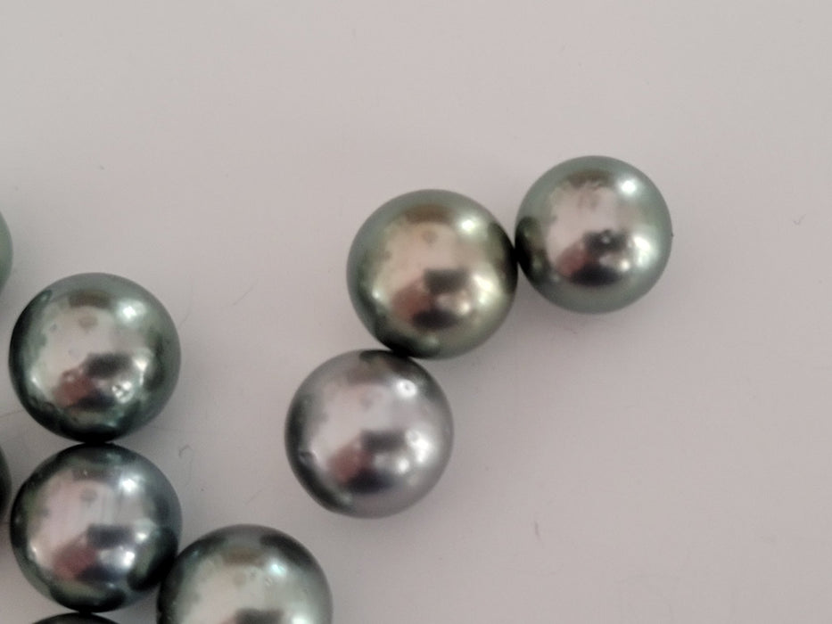 Tahiti Pearls 9 mm Round AAA, High Luster, Wholesale Lot 20 pcs - Only at  The South Sea Pearl